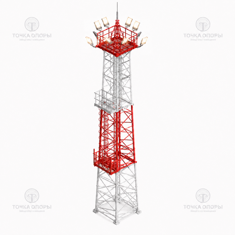 Прожекторные мачты ПМС-32,5