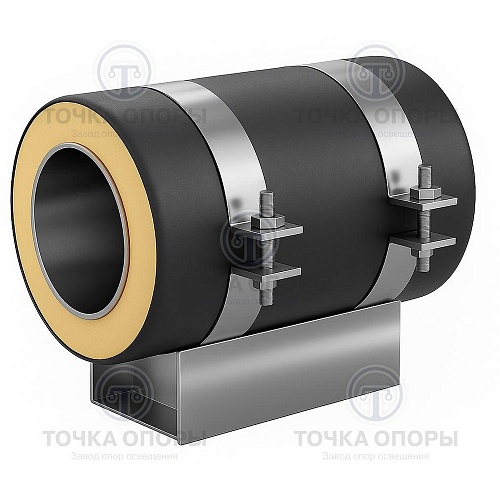 Скользящая опора СПОк 219/400.150 подкладная канальная для труб в ППУ