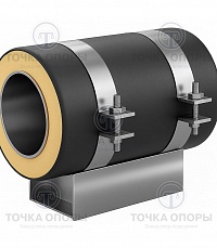 Скользящая опора СПОк 426/500.200 подкладная канальная для труб в ППУ